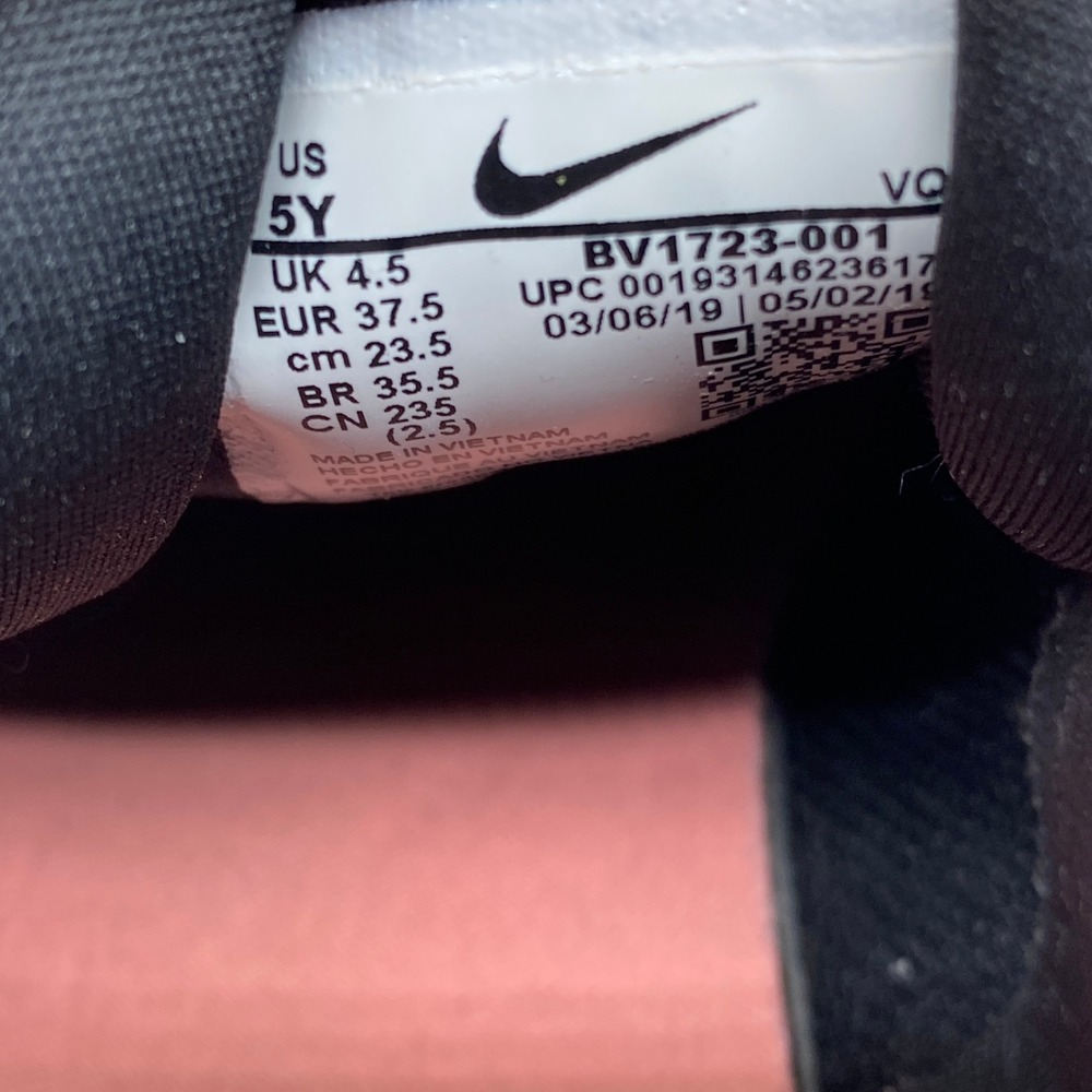 Nike Star Runner 2 Vintage Floral Black Pink Kids Shoes BV1723-001 Size 5Y - Picture 7 of 8